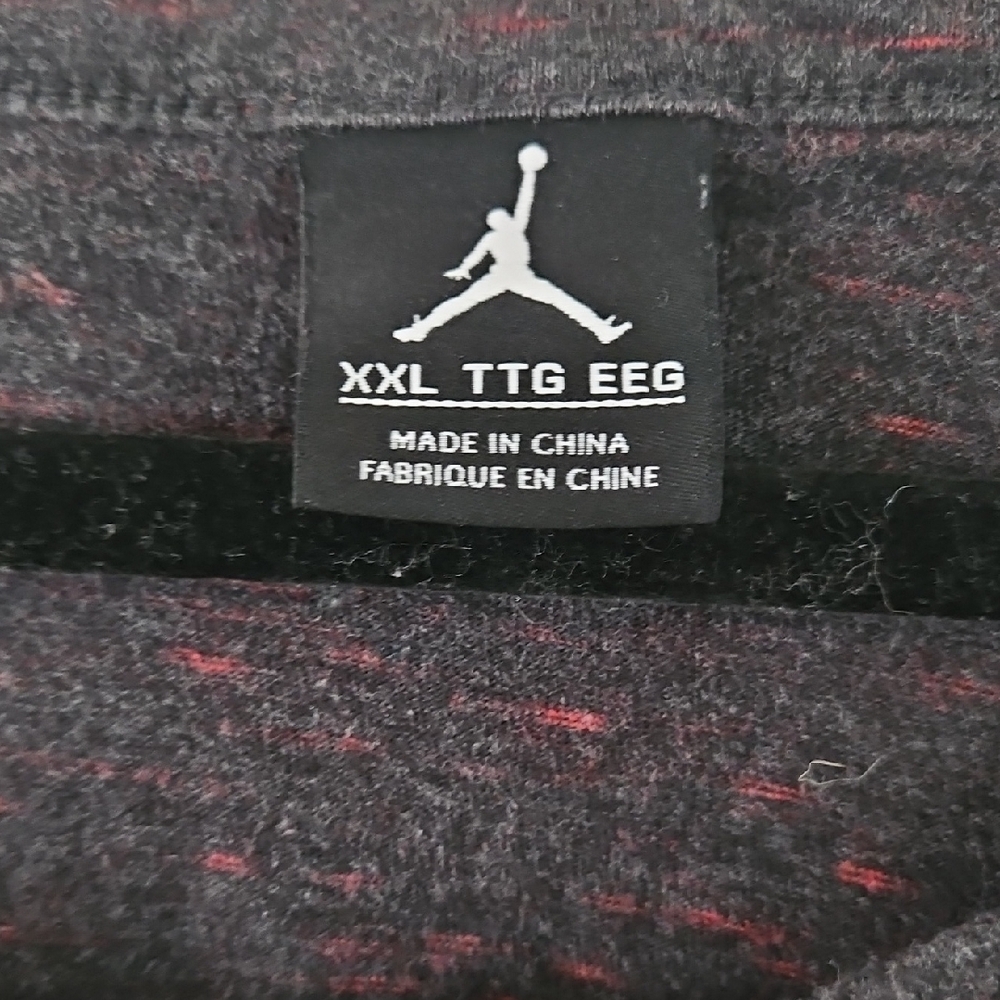 Nike Black Tank with Red Jumpman Accent - Picture 3 of 3